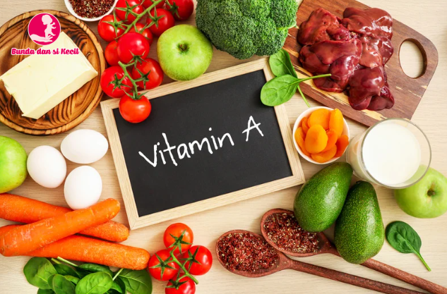 Vitamin A: Kunci Kesehatan Mata, Kulit, dan Kekebalan Tubuh Si Kecil